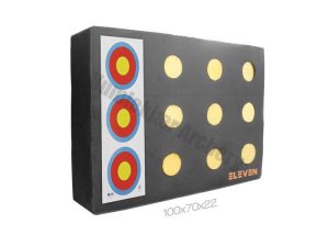 Eleven Plus Target Polyfoam 70 x 100 x 20 cm with 12 x 9,5 cm EZ-Pull Insert-0