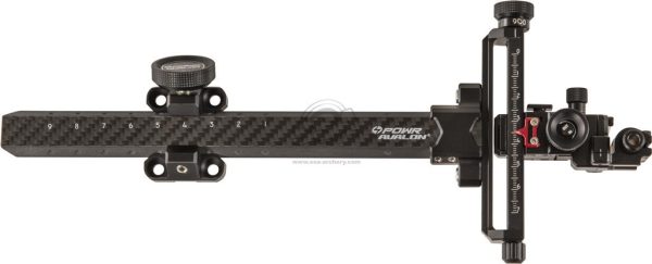 COMPOUND SIGHTS POWR CARBON BAR / EXT 9" RH BLACK