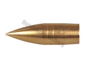 12 stk Select Points Parallel Screw-On Brass Bullet Screw 23/64 -0