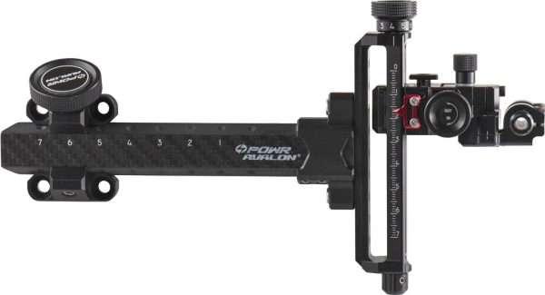 COMPOUND SIGHTS POWR CARBON BAR / EXT 6" RH BLACK