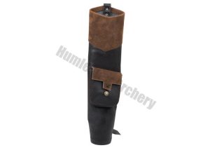 White Feather Back Quiver Earthquake Brown-0