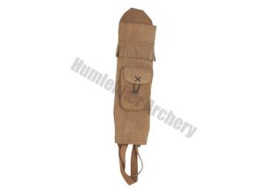 White Feather Back Quiver Water Brown-0
