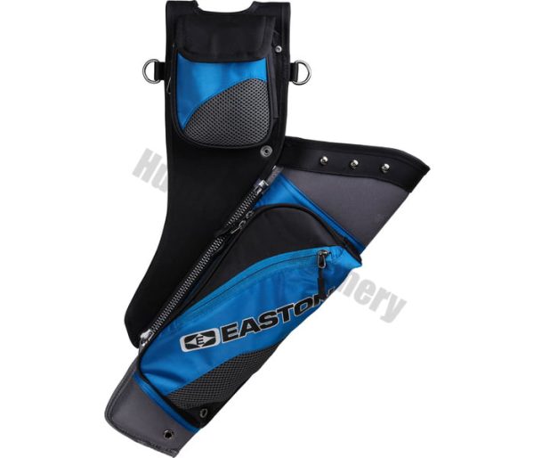 Easton Deluxe Hip Quiver Takedown avec Ceinture Droite Noir