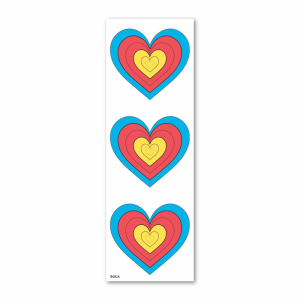 Socx Target Face Differential Learning Valentine 50stk