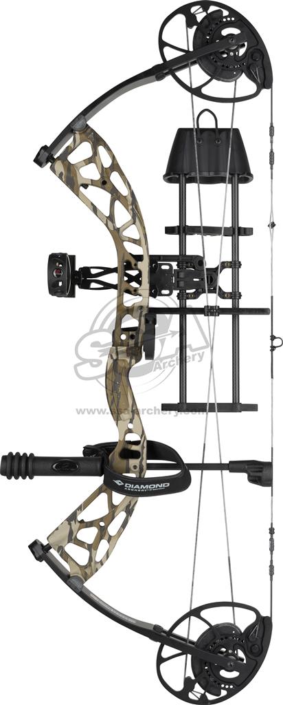 DAIMOND PACKAGE PRO MAX DEADLOCK CAM W/ ROT.MOD 20-70LBS 16-31" MOSSY OAK BOTTOMLAND